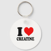 I Love Creatine Schlüsselanhänger (Vorderseite)