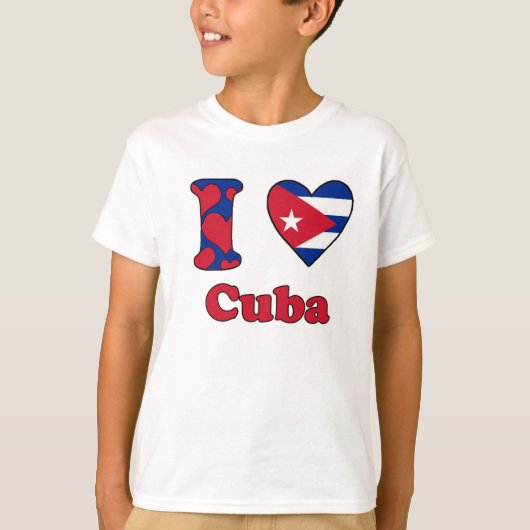 I love Cuba T-Shirt (Vorderseite)