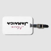 I love [customize] gepäckanhänger (Vorderseite (Horizontal))