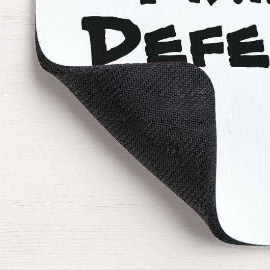 I love [customize] mousepad (Ecke)