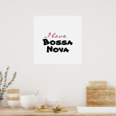 I love [customize] poster (Küche)