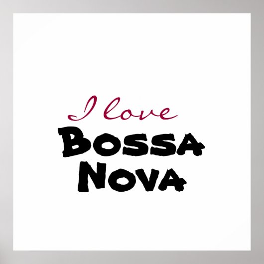 I love [customize] poster (Vorne)