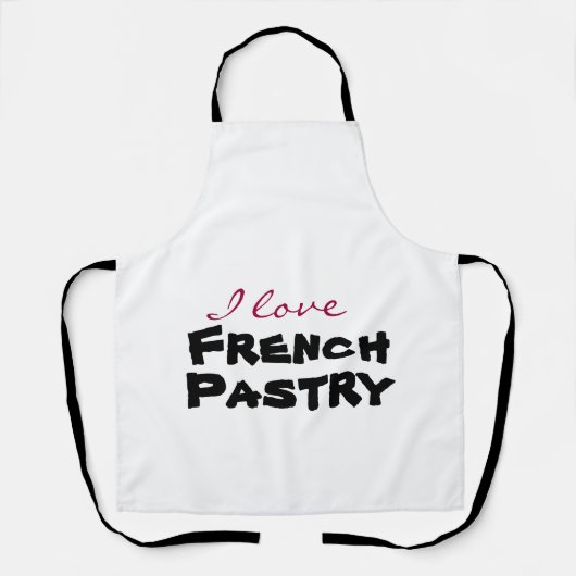 I love [customize] schürze (Vorderseite)