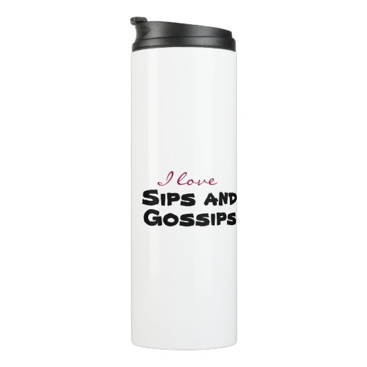 I love [customize] thermosbecher (Nach rechts gedreht)