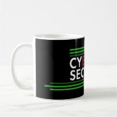 I Love Cybersecurity Kaffeetasse (Links)
