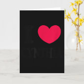 I Love Cynthia Karte (Gelbe Blume)