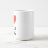 I love dance sport kaffeetasse (Mittel)