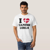 I love Danish Girls T-Shirt (Vorne ganz)