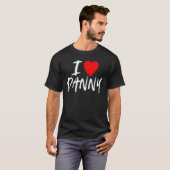 I Love Danny Boyfriend Husband Son Dad Uncle Valen T-Shirt (Vorne ganz)