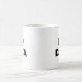 I Love Data Mug | Geek Coffee Cup Kaffeetasse (Mittel)