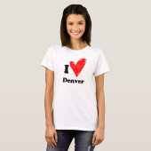 I love Denver T-Shirt (Vorne ganz)