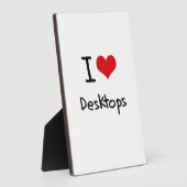 I Love Desktops Fotoplatte (Seite)