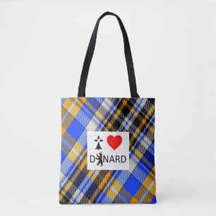 I love Dinard und Tartan Tasche