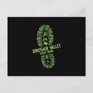 I Love Dinosaur Valley State Park Texas Tx Hiking Postkarte