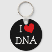 I Love DNA Schlüsselanhänger (Vorderseite)