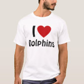 I love Dolphins T-Shirt (Vorderseite)