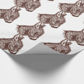 I LOVE DONKEYS! GESCHENKPAPIER (Ecke)