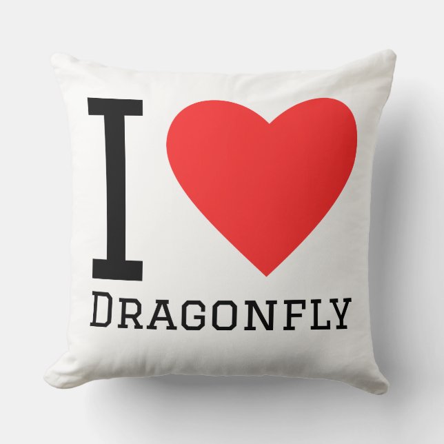 I love dragonfly kissen (Vorderseite)