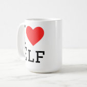 I love elf kaffeetasse (Vorderseite Links)