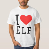 I love elf T-Shirt (Vorderseite)