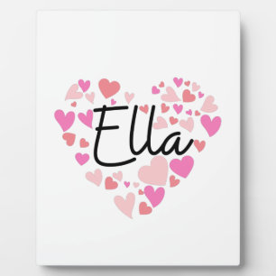 I love Ella Fotoplatte