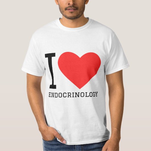 I love endocrinology T-Shirt (Vorderseite)