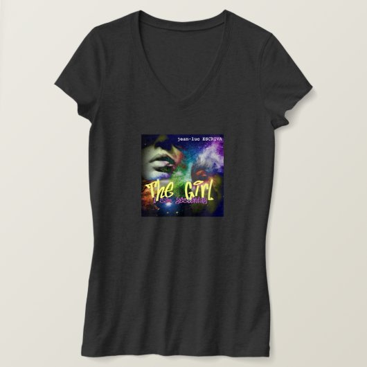 I love ESCRIVA's music! T-Shirt (Design vorne)