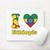 I love Ethiopia Mousepad (Mit Mouse)