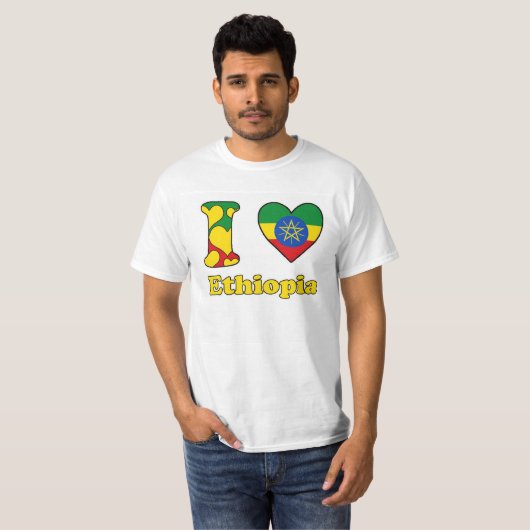 I love Ethiopia T-Shirt (Vorne ganz)
