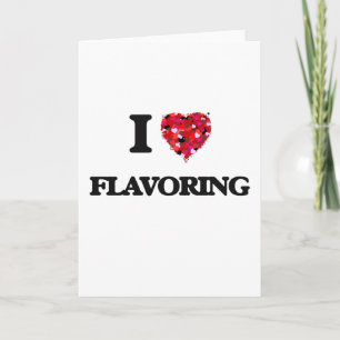 I Love Flavoring Karte