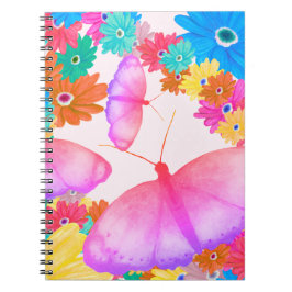 I Love Flowers. Butterfly Dream Notizblock