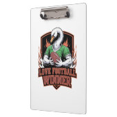 I love football klemmbrett (Links)