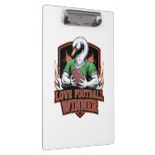 I love football klemmbrett (Rechts)