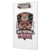 I love football  klemmbrett (Links)