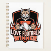 I love football planer (Vorderseite)