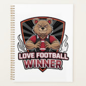 I love football planer (Vorderseite)