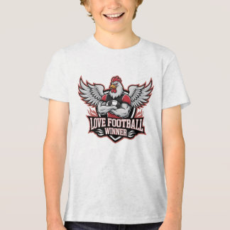 I love football  Tri-Blend shirt