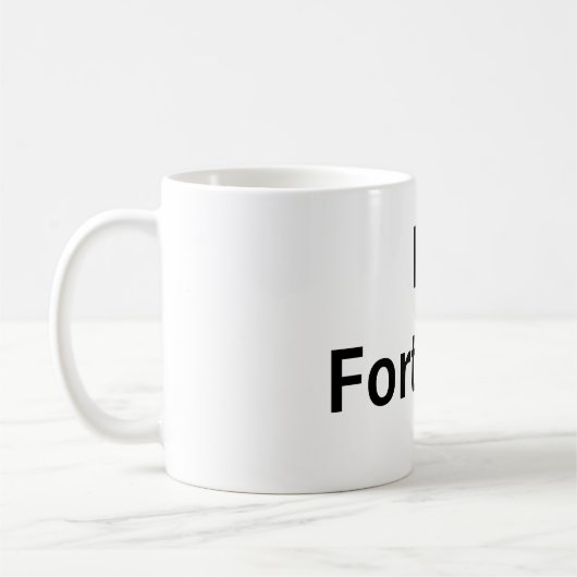I love Fortaleza Kaffeetasse (Links)