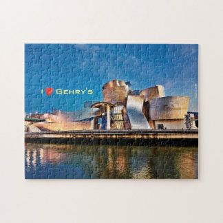I love Frank Gerhy's Guggenheim Museum Bilbao Puzzle