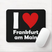 I love Frankfurt Main Mousepad (Mit Mouse)