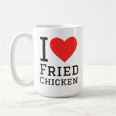 I love fried chicken kaffeetasse (Links)