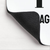 I Love Garage Doors Christmas Red Heart Funny Gift Mousepad (Ecke)