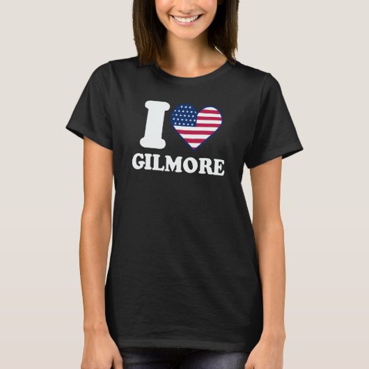 I love Gilmore I heart Gilmore T-Shirt (Vorderseite)