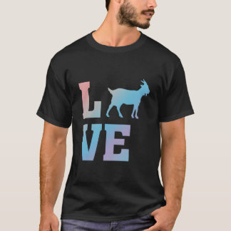 I Love Goats Goat Animal T-Shirt
