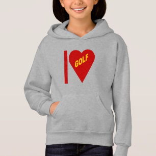 I-LOVE GOLF-Hosenpullover Hoodie