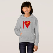 I-LOVE GOLF-Hosenpullover Hoodie (Vorne ganz)