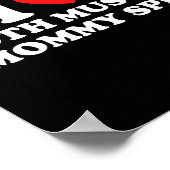 I Love Goth Muscle Mommy St  Poster (Ecke)