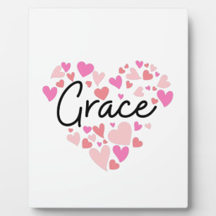 I love Grace Fotoplatte