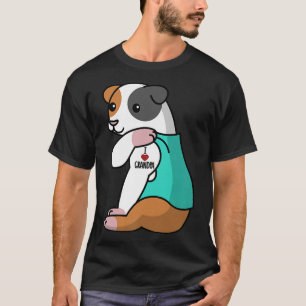 I Love Grandpa Tattoo Guinea Pig Grandfather Pet P T-Shirt