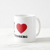 I LOVE GUTTENBERG KAFFEETASSE (VorderseiteRechts)